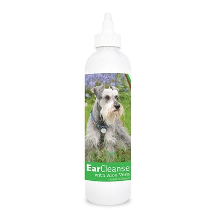 Healthy Breeds 8 oz Miniature Schnauzer Ear Cleanse with Aloe Vera Cucumber Melon 840235110989